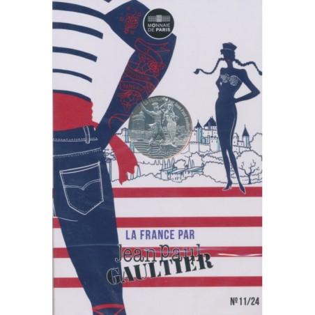10 Euro 2017 - Jean Paul Gaultier - N°11/24 - argent