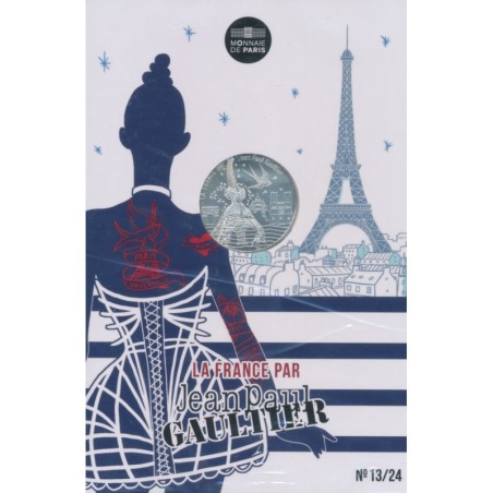 10 Euro 2017 - Jean Paul Gaultier - N°13/24 - argent