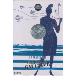 10 Euro 2017 - Jean Paul Gaultier - N°18/24 - argent