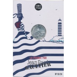 10 Euro 2017 - Jean Paul Gaultier - N°19/24 - argent