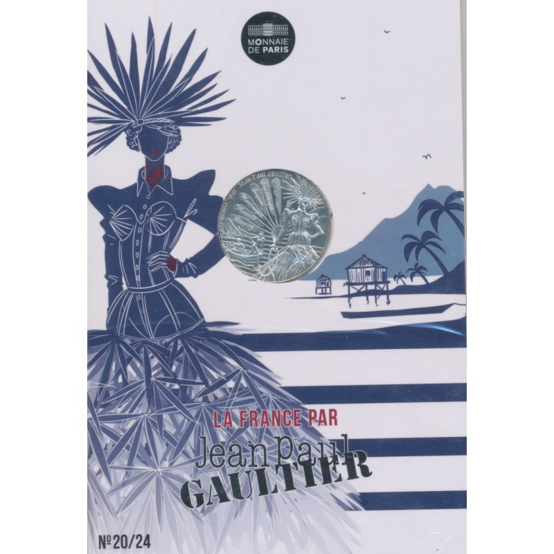 10 Euro 2017 - Jean Paul Gaultier - N°20/24 - argent