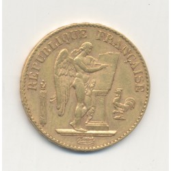 Génie - 20 Francs Or - 1888 A Paris - TTB+ 2
