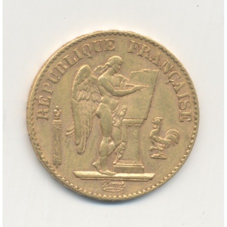 Génie - 20 Francs Or - 1888 A Paris - TTB+