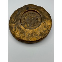 Médaille - Refrappe Sceau Louis XVI - Roi couronné 1790 - 1988 - N°129/500 - bronze 1,7 kg 2