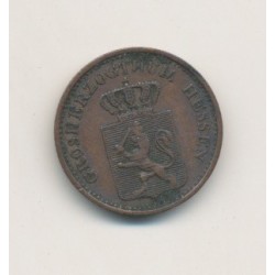 Allemagne - Hesse Darmstadt - 1 pfennig - 1869 2