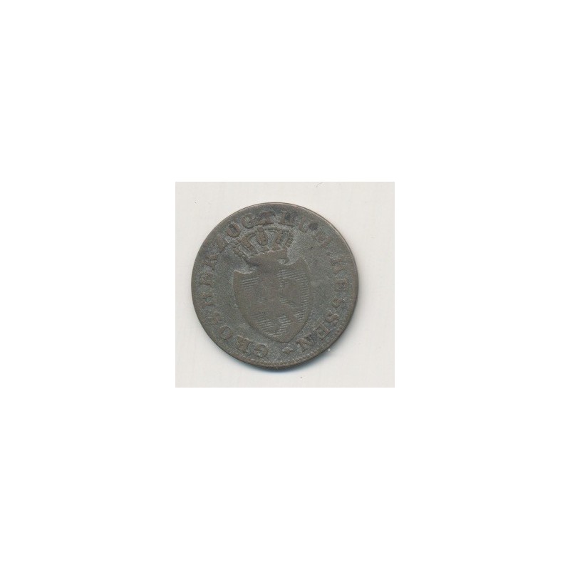 Allemagne - Hesse Darmstadt - 6 kreuzer - 1821