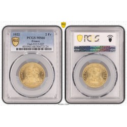 2 Francs Commerce - 1922 - MS66 2