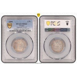 1 Franc Semeuse - 1898 - MS62 2