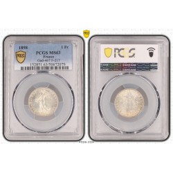 1 Franc Semeuse - 1898 - MS63 2