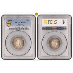 1 Franc Semeuse - 1898 - MS64 2