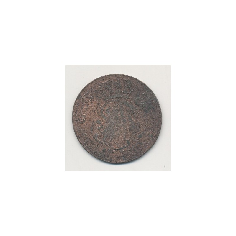 Allemagne - Mecklenburg Strelitz - 1/6 Thaler - 1755