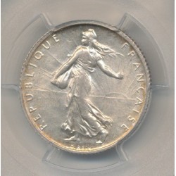Semeuse - 1 Franc - 1909 - argent - PCGS MS64 2