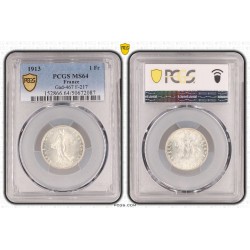 1 Franc Semeuse - 1913 - MS64 2