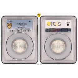 1 Franc Semeuse - 1914 - MS64 2