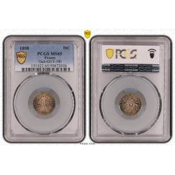 Semeuse - 50 Centimes - 1898 - PCGS MS65 2