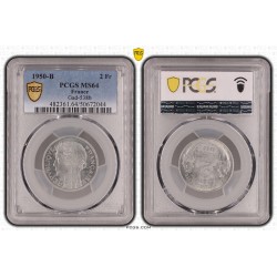 2 Francs Morlon - 1950 B - MS64 2