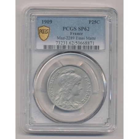 25 Centimes Dupuis - 1909 essai - SP62