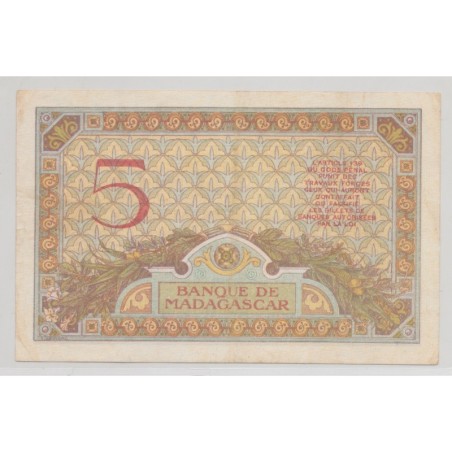Madagascar - 5 Francs - TTB+