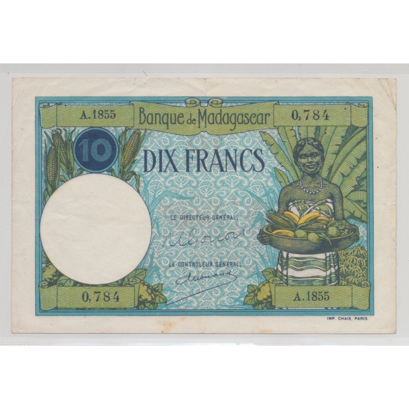 Madagascar - 10 Francs - 1948-1957 - TTB