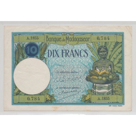Madagascar - 10 Francs - 1948-1957 - TTB