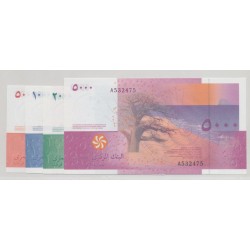 Comores - Série de 4 Billets - 2005/2006 - Neuf 2