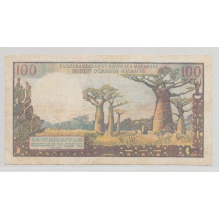 Madagascar - 100 Francs-20 Ariary - ND 1964 - TTB