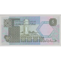 Lybie - 5 Dinars - Neuf 2