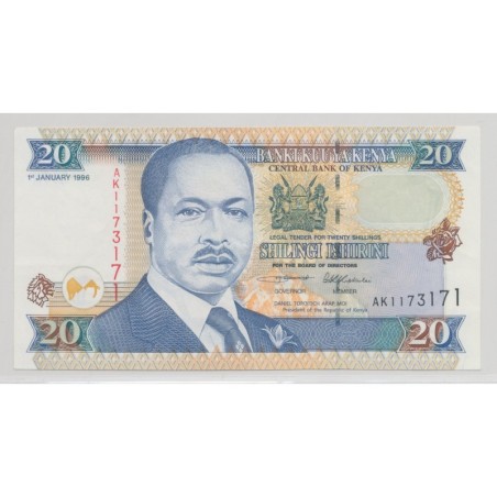 Kenya - 20 Shillings 1996 - Neuf