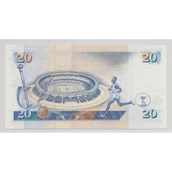 Kenya - 20 Shillings 1996 - Neuf 2
