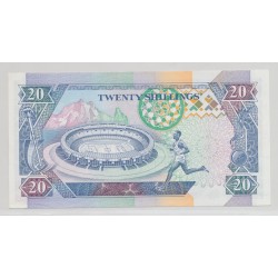 Kenya - 20 Shillings 1993 - Neuf 2
