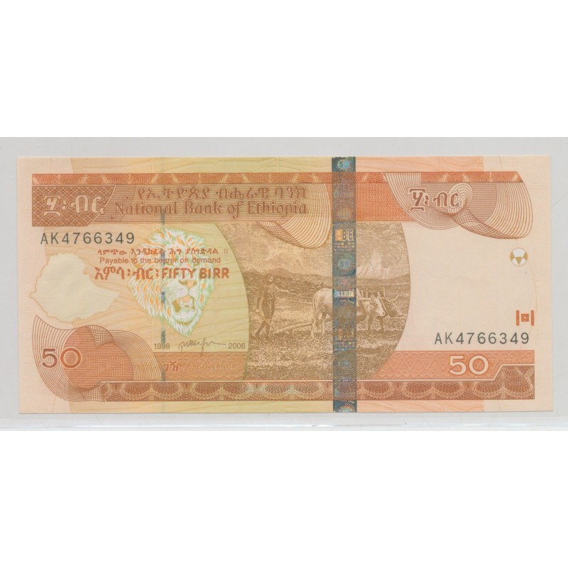Ethiopie - 50 Birr - 2006 - Neuf