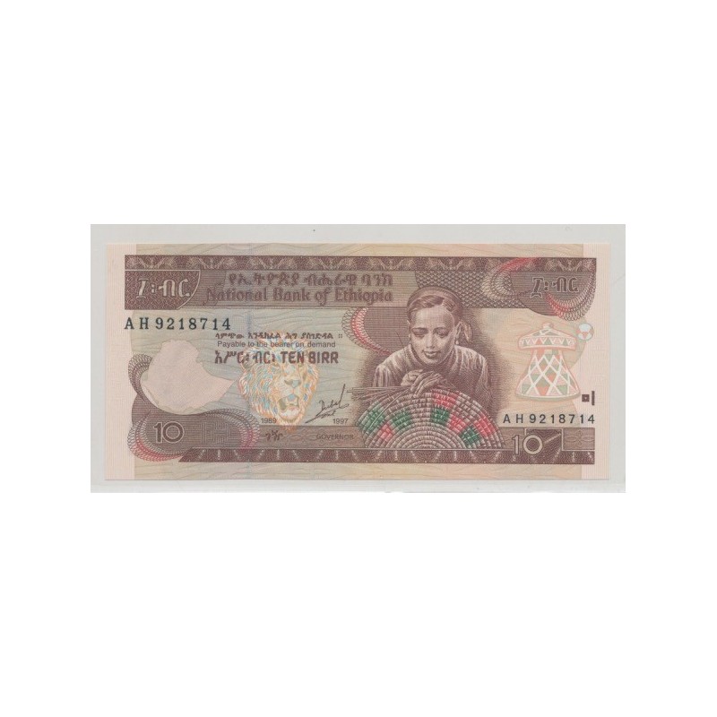 Ethiopie - 10 Birr - 1997 - Neuf