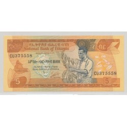 Ethiopie - 5 Birr - ND 1976 - Neuf
