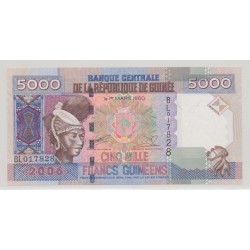 Guinée - 5000 Francs - 1960/2006 - Neuf