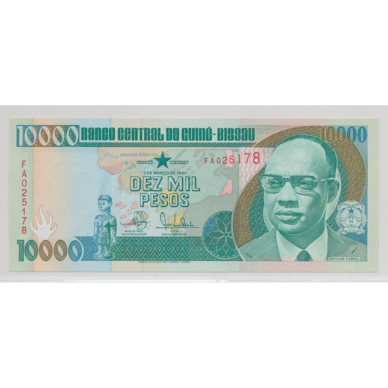 Guinée-Bissau - 10000 Pesos - 1.03.1990 - Neuf