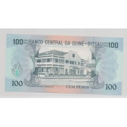 Guinée-Bissau - 100 Pesos - 1.03.1990 - Neuf 2