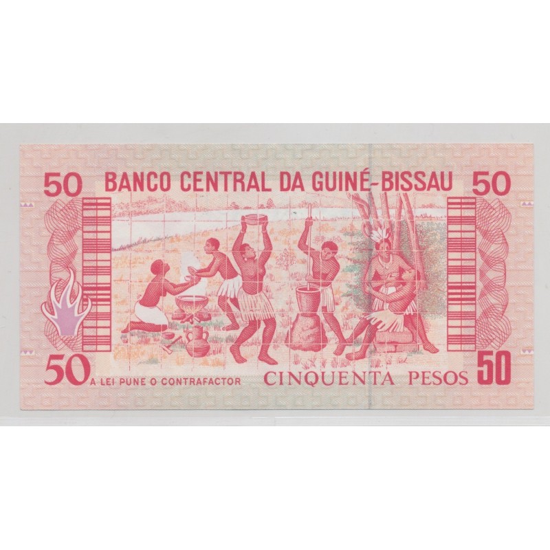 Guinée-Bissau - 50 Pesos - 1.03.1990 - Neuf