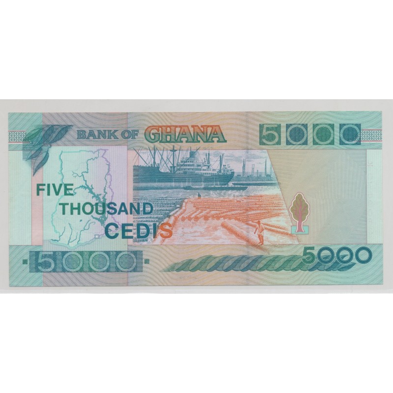 Ghana - 5000 cedis - 23.02.1996 - NEUF