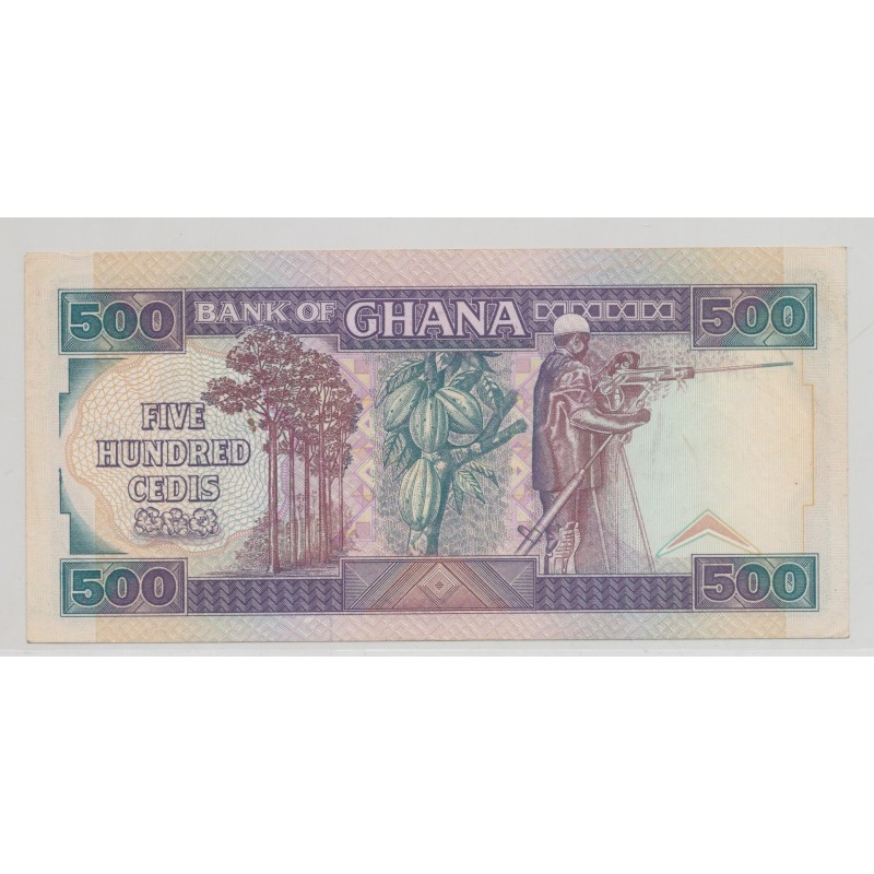 Ghana - 500 cedis - 14.10.1992 - NEUF