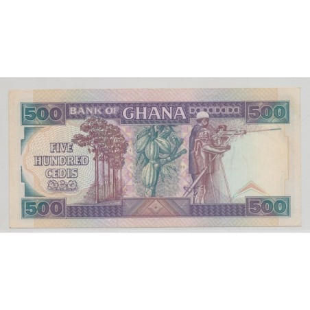 Ghana - 500 cedis - 14.10.1992 - NEUF