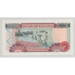 Ghana - 2000 cedis - 5.12.1996 - Neuf 2