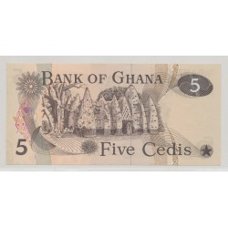 Ghana - 5 cedis - 2.01.1977 - NEUF 2