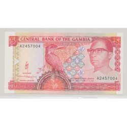 Gambie - 5 dalasis - ND 1972-1986 - sign 10 - NEUF