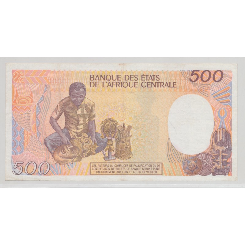 Cameroun - 500 Francs - 1.01.1987 - TTB+