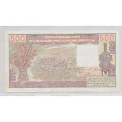 Afrique de l'ouest - 500 Francs 1980 - K Sénégal - TTB+ 2