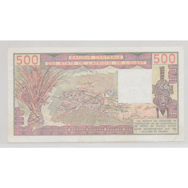 Afrique de l'ouest - 500 Francs 1980 - K Sénégal - TTB+