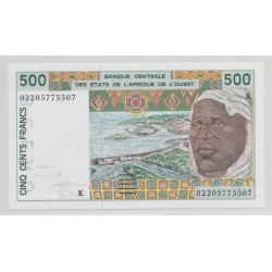 Afrique de l'ouest - 500 Francs - K Sénégal - SPL