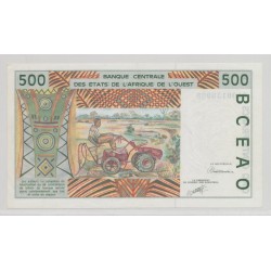 Afrique de l'ouest - 500 Francs - A Cote d'ivoire - SPL 2