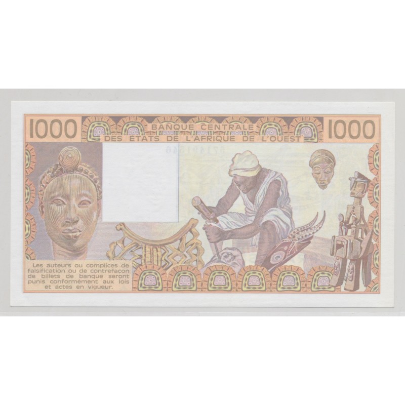 Afrique de l'ouest - 1000 Francs 1990 - K Sénégal - NEUF