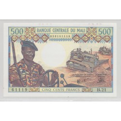 Mali - 500 Francs - ND 1973-84 - SPL+